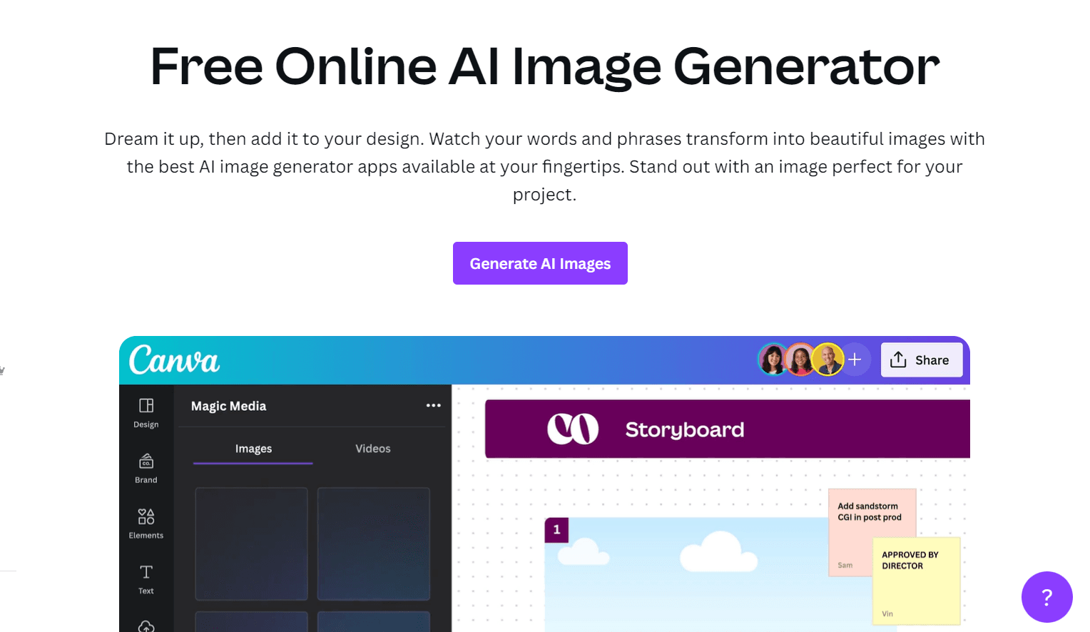 image for Canva Magic Media